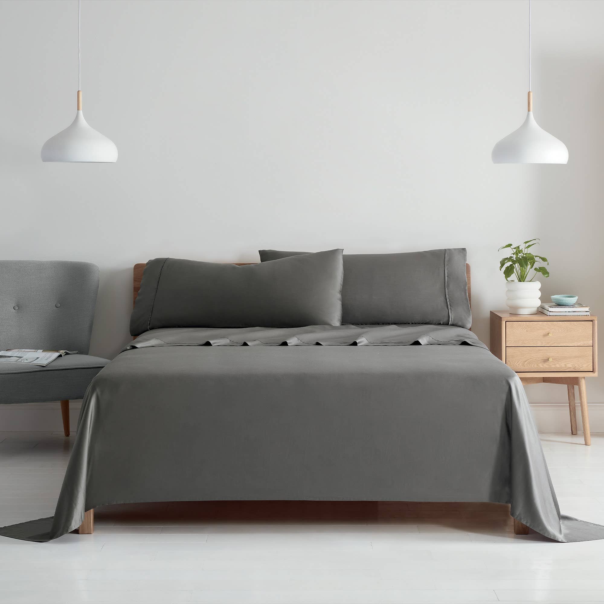 Arkwright Home - Wholesale Sheet Set - Eucalyptus/Tencel Silky Smooth 4 Piece Bed Sheet Set32