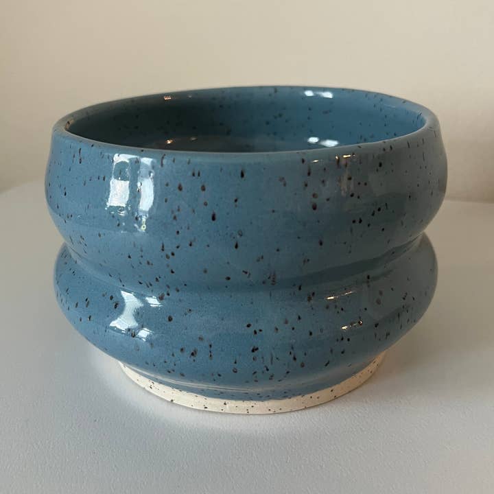 blue wavy bowl (second) for wholesale by madi&mdsn