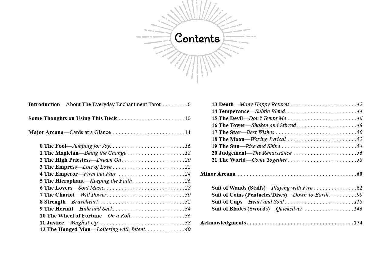 REDFeather - Wholesale Tarot Cards - The Everyday Enchantment Tarot - Adult Book1