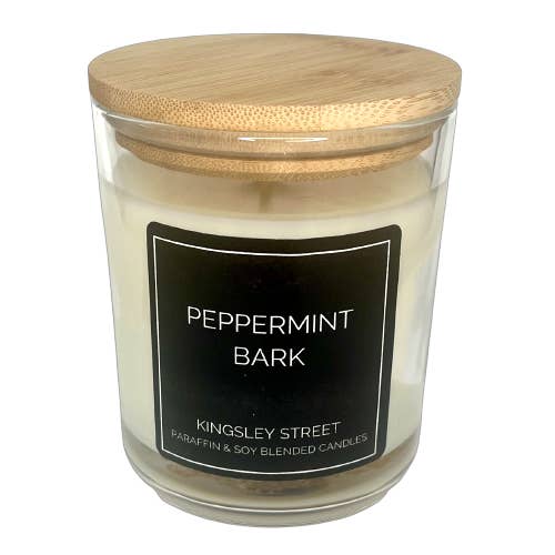 Peppermint Bark Candle/Wax melts for wholesale by Kingsley Street