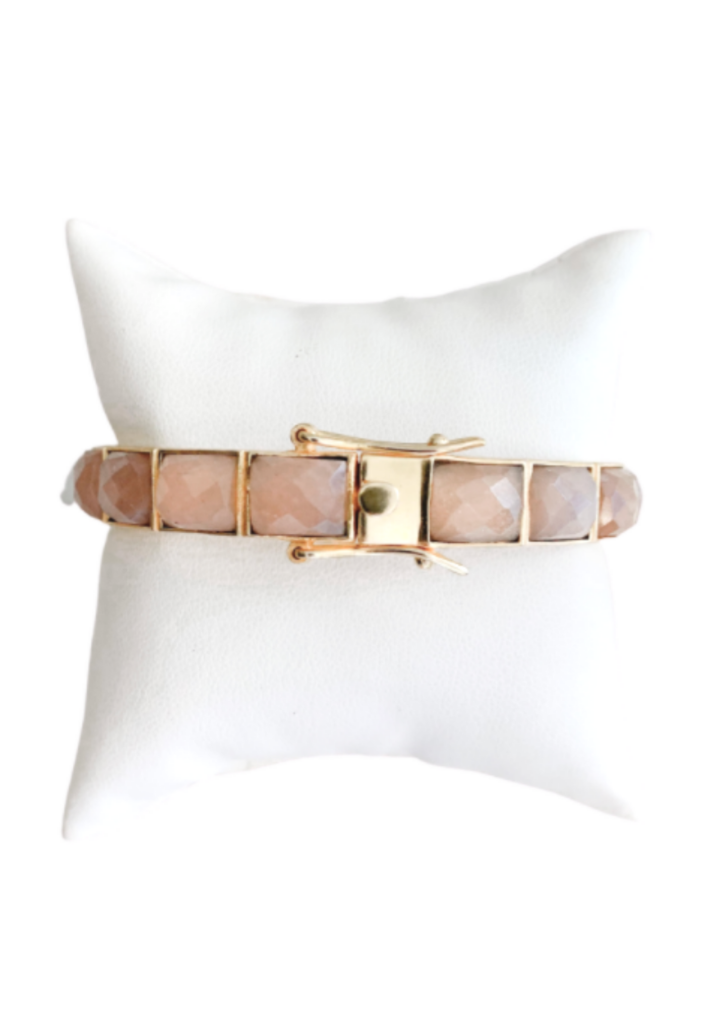 Ever Alice Studio - Wholesale Bangle Bracelet - Marni Bracelets | Peach Moonstone0