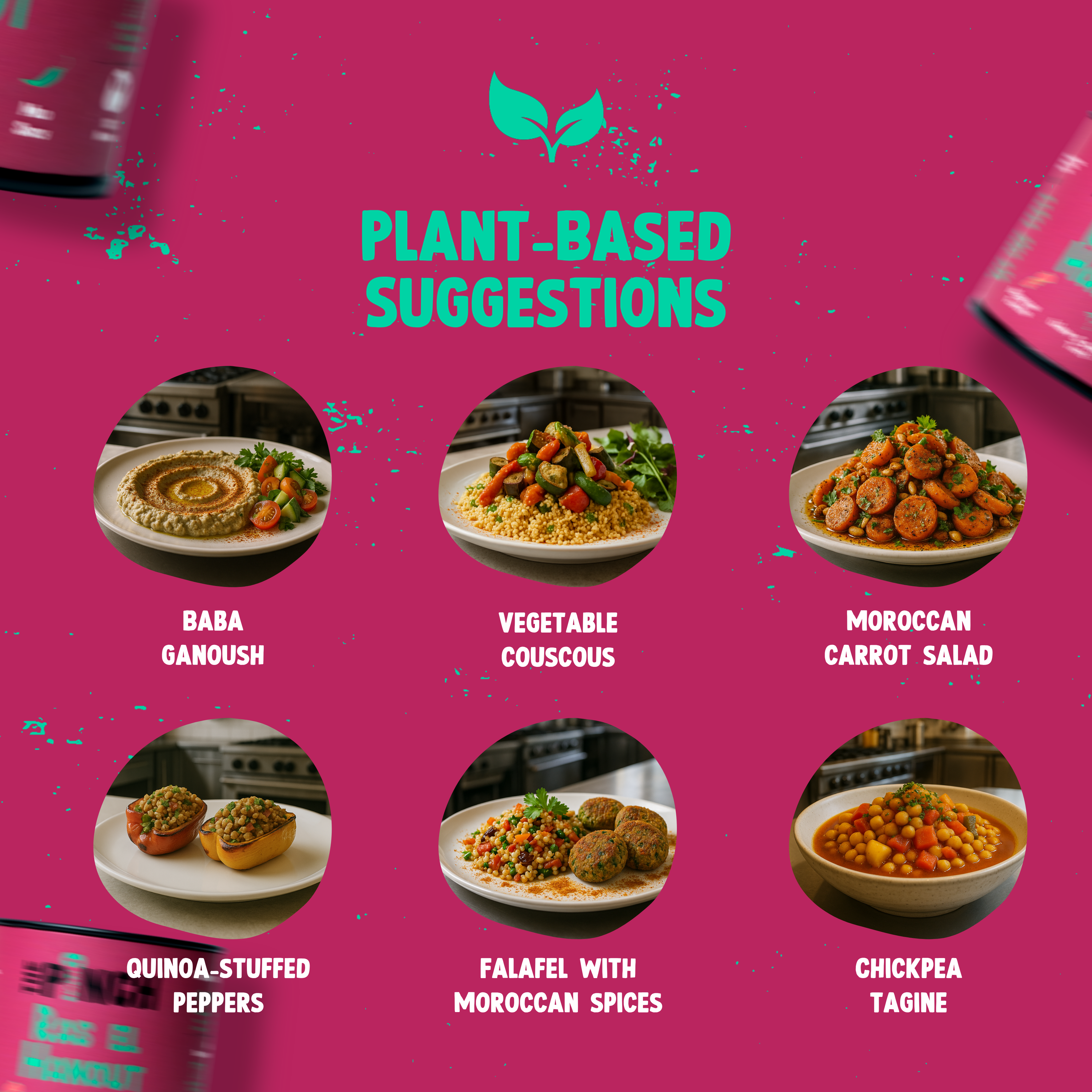 The Pinch - World Spice Blends - Wholesale Dried Spice Mix - Ras-el-Hanout - 45g6