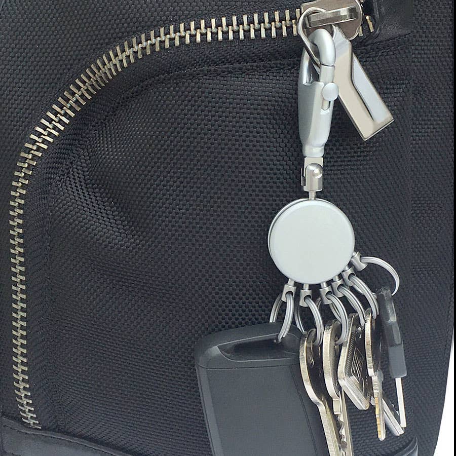 Troika, Duke Baron & Paperthinks by Brand Node, Inc. - Wholesale Keychain - Unisex - Troika Patent Legendary Multi-Ring Quick Release Keyring4