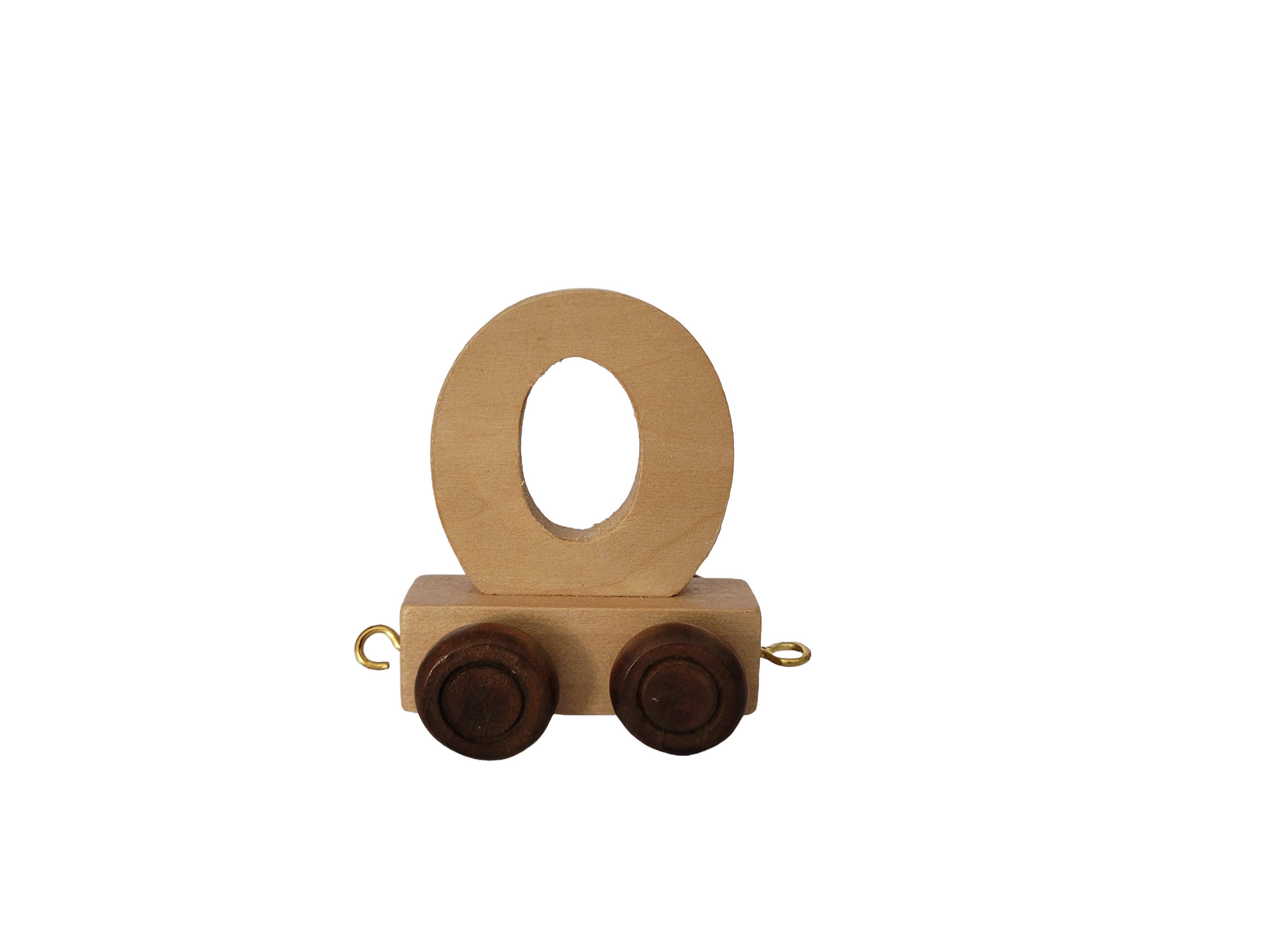 Ryan Town Toys & Gifts - Vente Jouet en bois – enfant - Lettres en bois A-Z - Train de prénom pour enfants (naturel)14