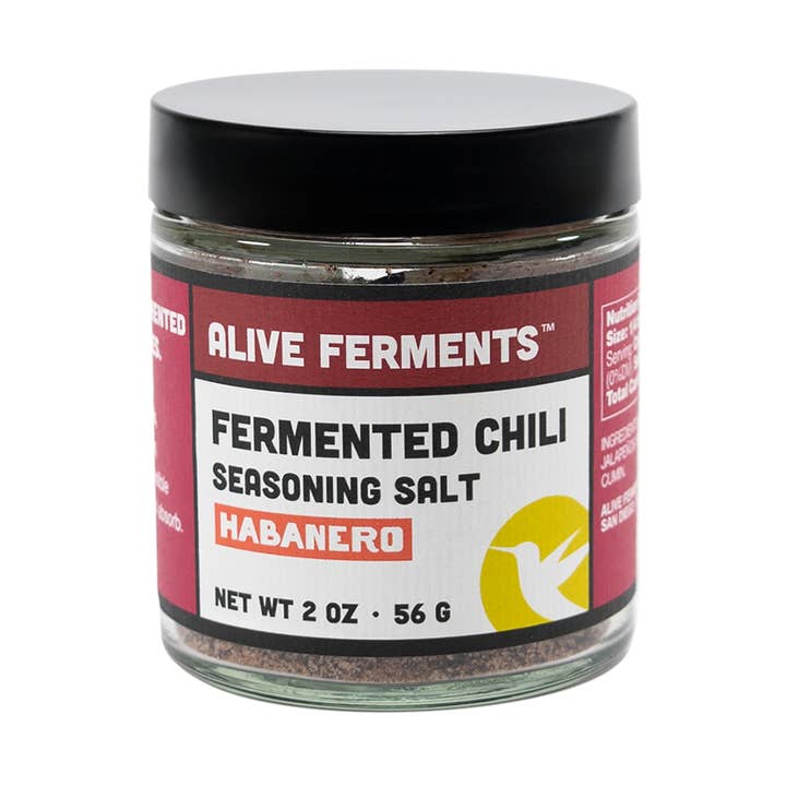 Fermented Seasoning Salt - Habanero for wholesale by Alive Ferments