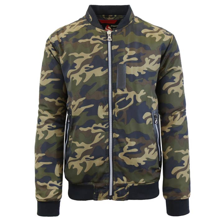 Galaxy By Harvic - Wholesale Bomber Jacket - Men's - Spire By Galaxy Mens Mid-Weight Aviator Bomber Flight Jacket