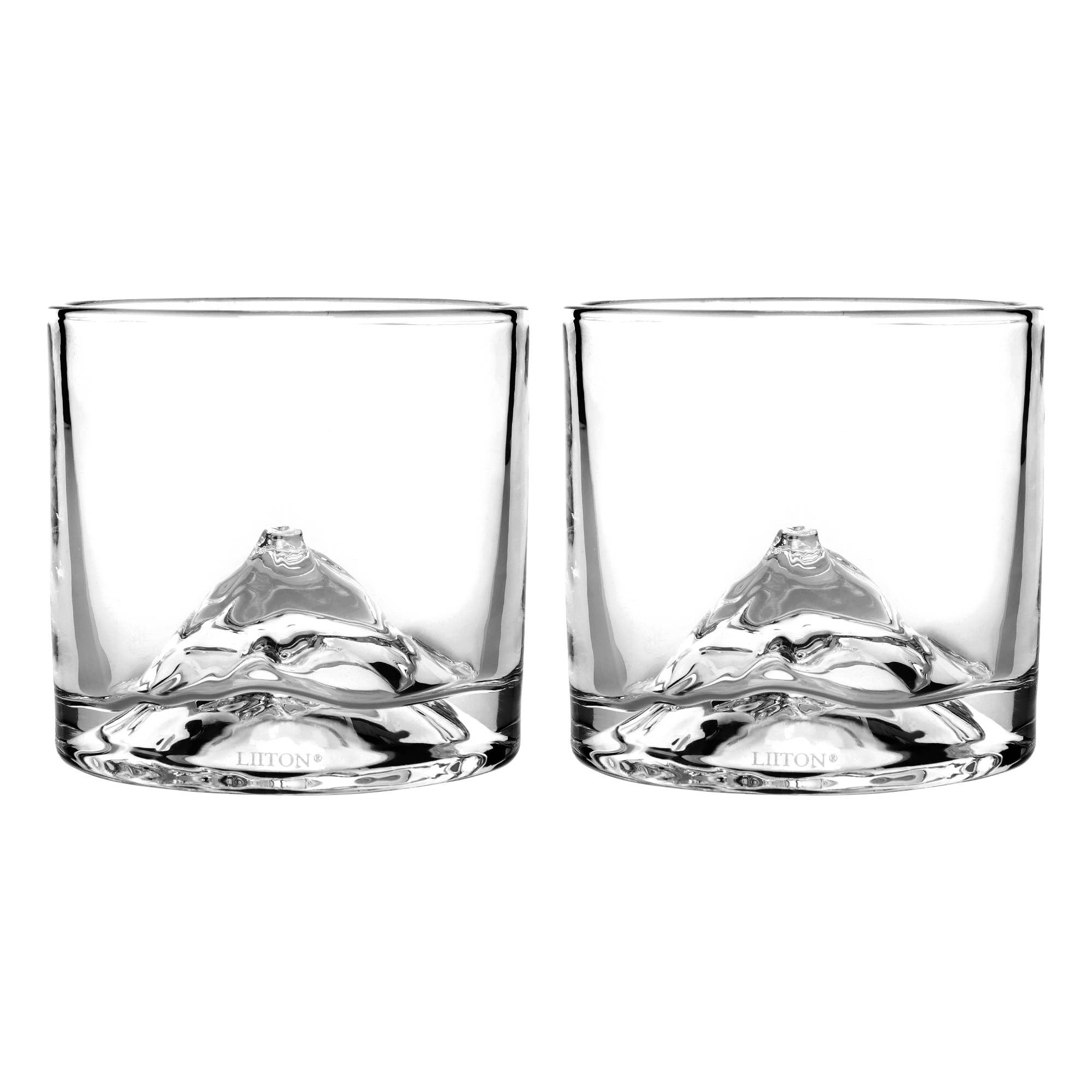 Viva | Espro | Liiton - Wholesale Cocktail/Liquor Glass - Fuji - 2-Piece Crystal Bourbon Whiskey Glass Set6