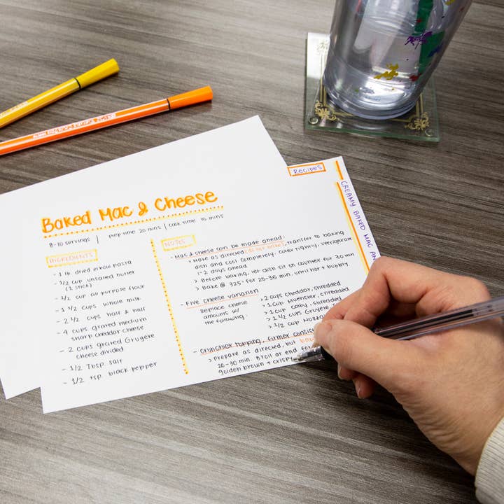 BAZIC Products - Wholesale Notepad - Ruled White Index Card 5" X 8" 50 Ct.