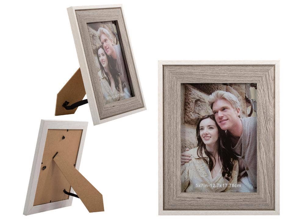 Kiera Grace - Wholesale Picture Frame - Kiera Grace Easton Frame WHITE/GREY WOOD3