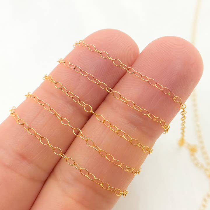 916GF. 14K Gold Filled Cable Chain and other Purchase Wholesale câble. Free Returns & Net 60 Terms on Faire trending on Faire.