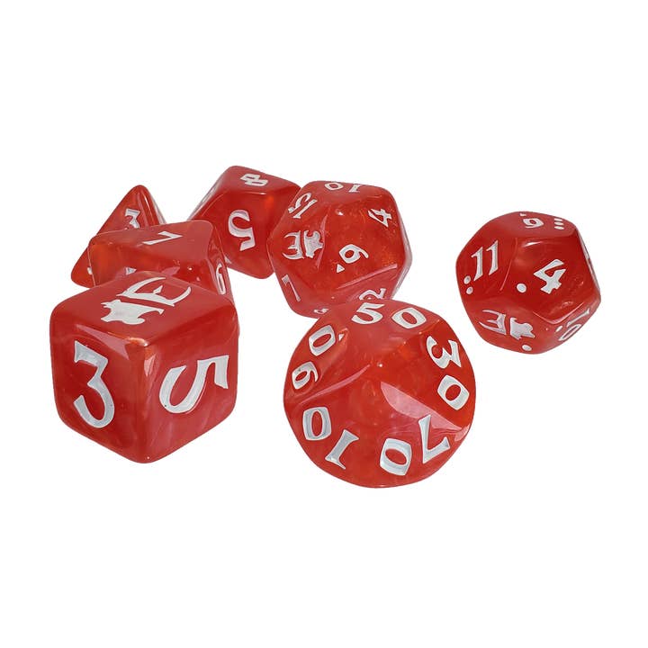 Munchkin Polyhedral Dice Set for wholesale by Steve Jackson Games
