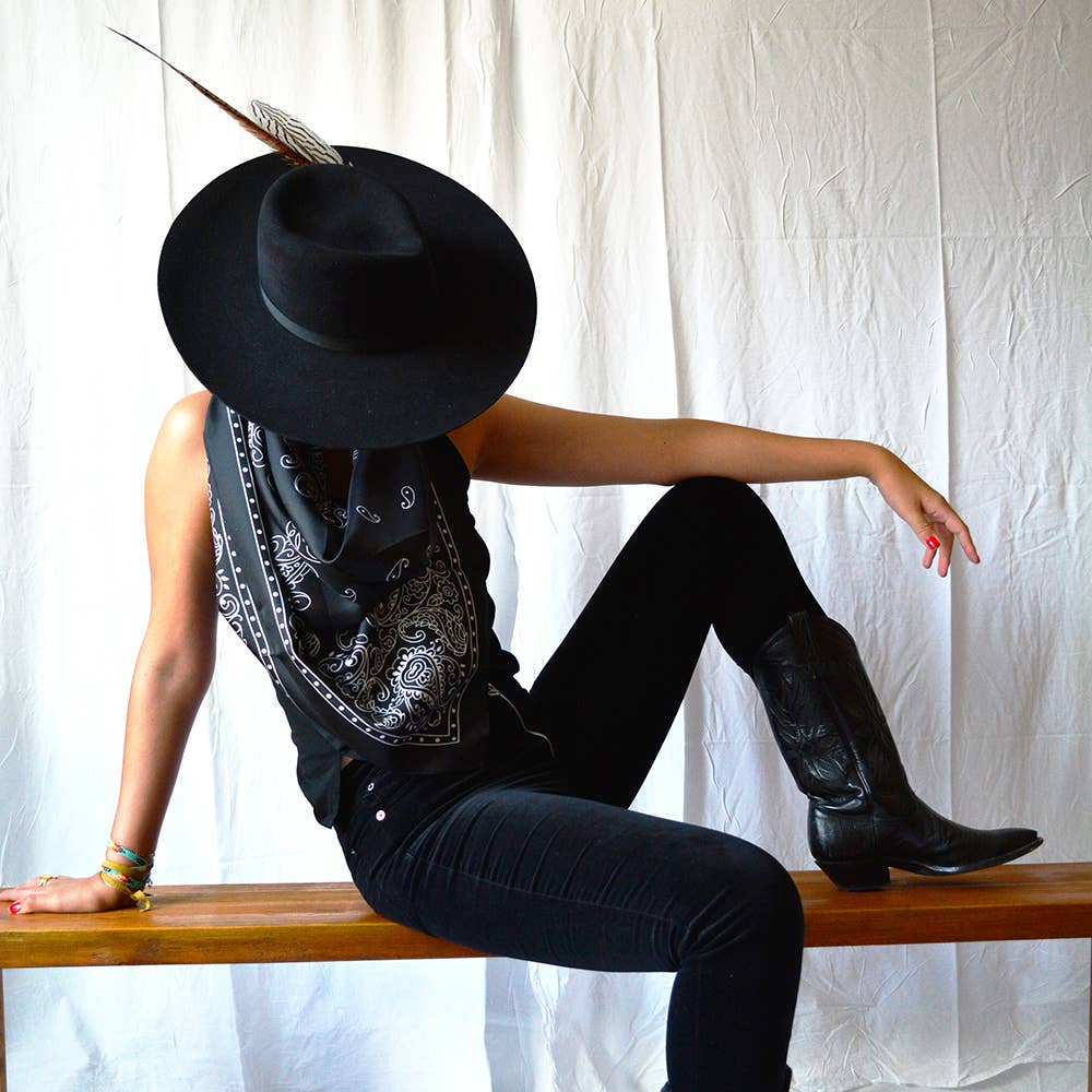 Squar'd Away - Wholesale Scarf - Women's - The Badlands Grande Square Scarf2