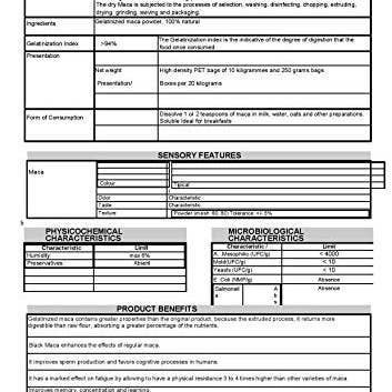 Ganesa Trading – wholesale Protein/superfood powder – Organic Black Maca Powder Imported from Peru, USDA.7