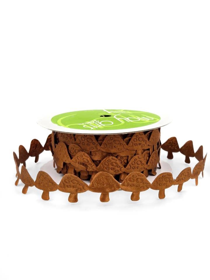 Fita em forma de cetim de cogumelo por atacado de May Arts Ribbon