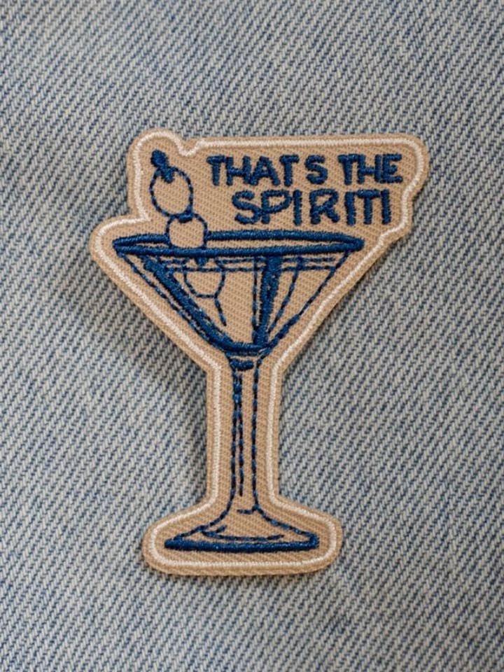 "That's the Spirit!" Iron On Patch for wholesale by artxnikki