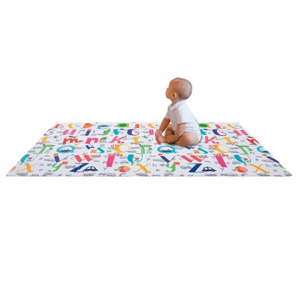 RAY STAR Alphabet Design Foldable Baby Play Mat with Extra Cushion Indoor Activity Mat Foldable Climbing Mat for wholesale by Ray Star