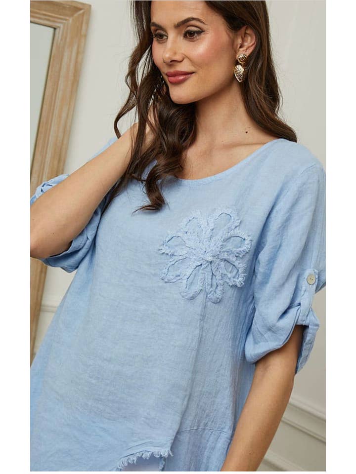 LÉA & LUC – Engroshandel Kjole - Dame – 100% hør kjole REF. 72485