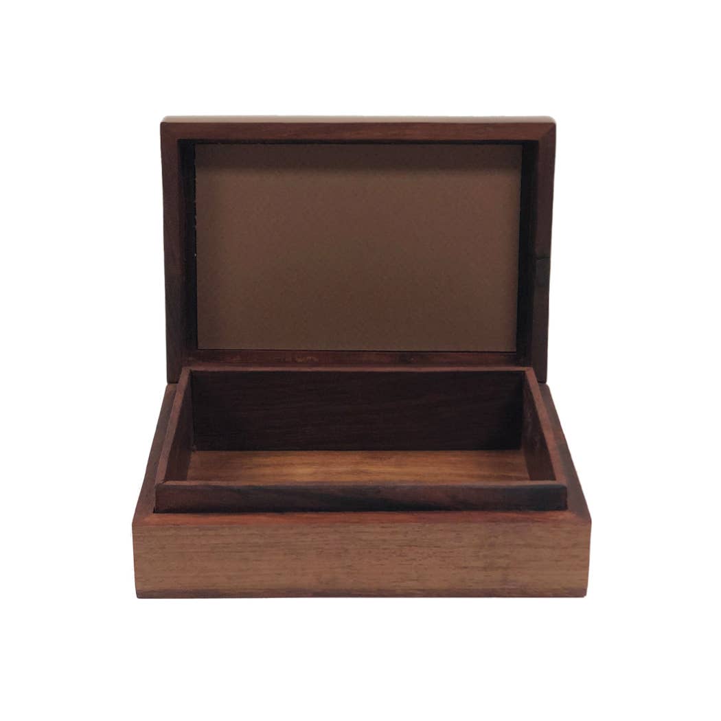 Madison Bay Co. - Historical Home Decor Reproductions – wholesale Decorative box – Fox Hunting Scene Decorative Vintage Wood Trinket Box4