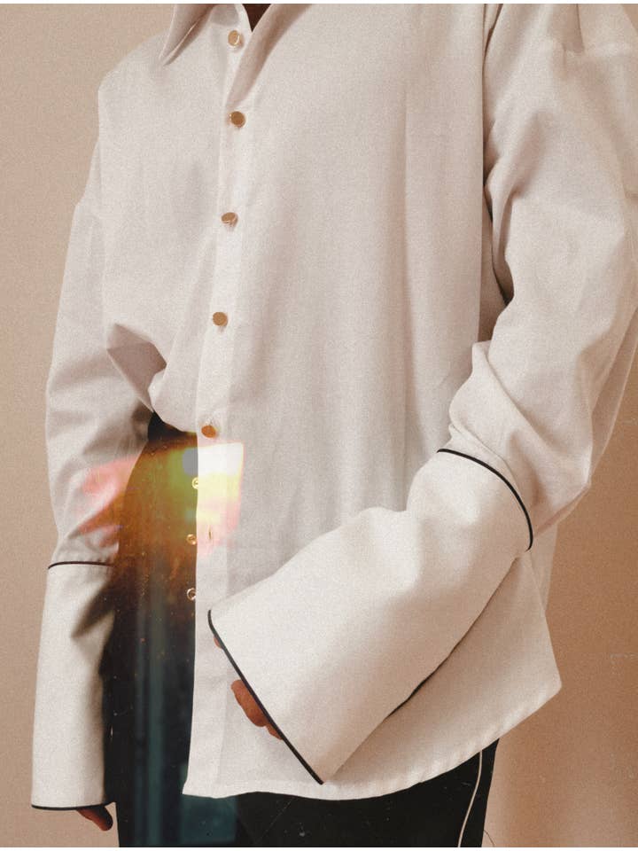 NUMERO 8 SPAIN - Wholesale Button Down Shirt - Unisex - The Recycled Poplin Shirt8