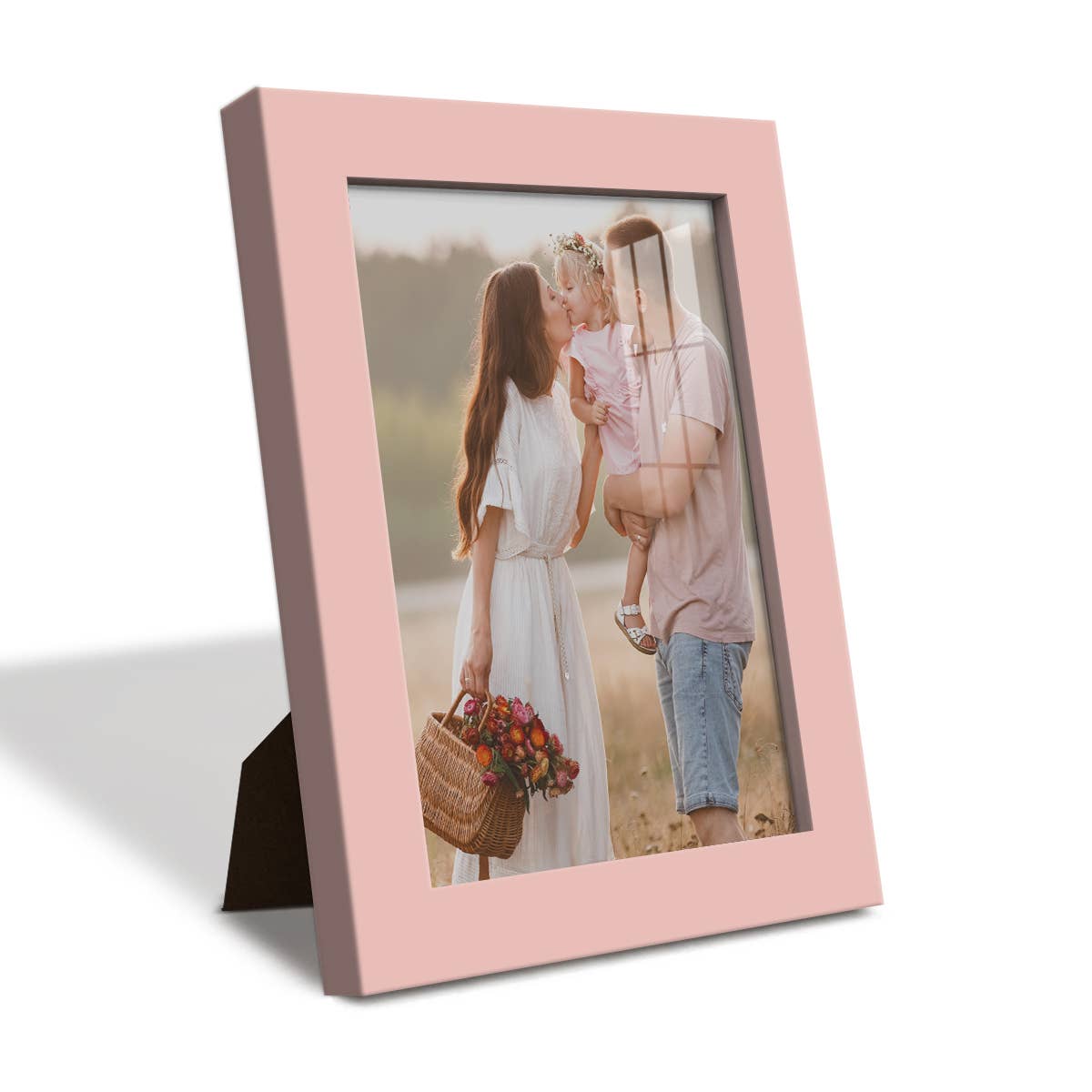 Wexford Home - Wholesale Picture Frame - Photo Frame. Real Wood Modern Frame, Pink8