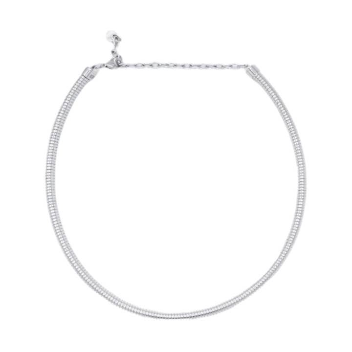 Cleopatra Silver Necklace for wholesale by KNOTWTR