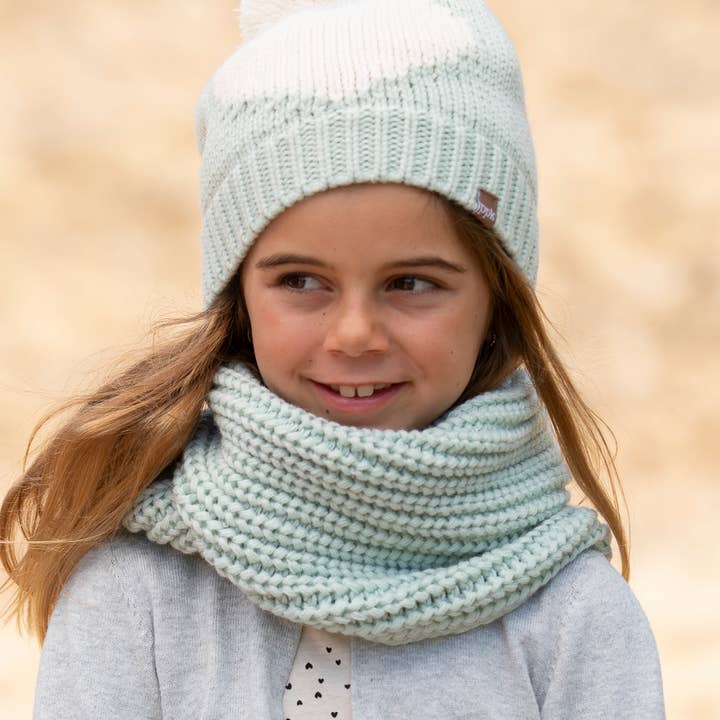 Peppercorn Kids - Wholesale Scarf - Kids - Girls Knit Infinity Winter Scarf - Kids All Ages, 3-125