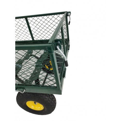 FIXTUREDISPLAYS - Wholesale Garden Tool - Heavy Duty Lawn/Garden Utility Cart/Wagon With Removable Side Meshes 10086