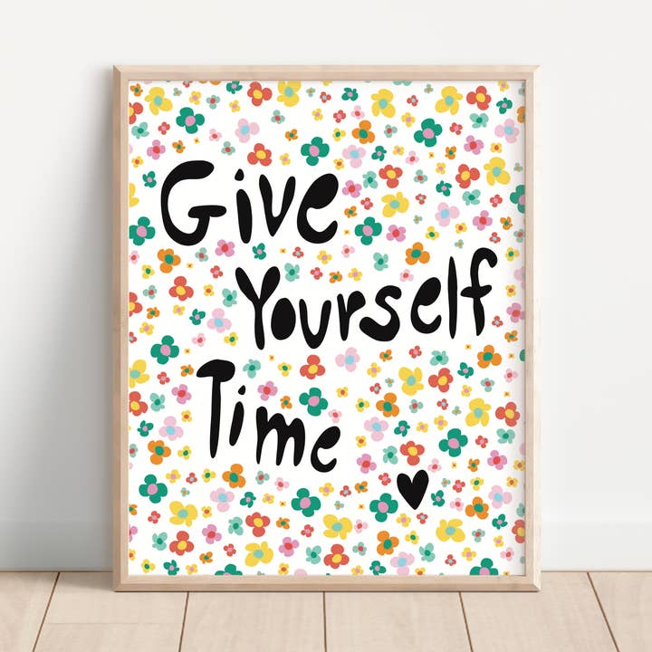 Dê a si próprio tempo • Incentivando a arte impressa por atacado de Majestik Magnolia