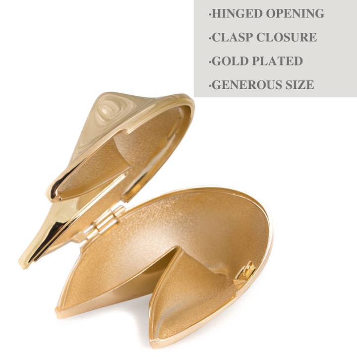 BeyBerk International – Caixa decorativa por atacado – Fortuna em Biscoito de Ouro ou Prata Banhada em Lembrança2