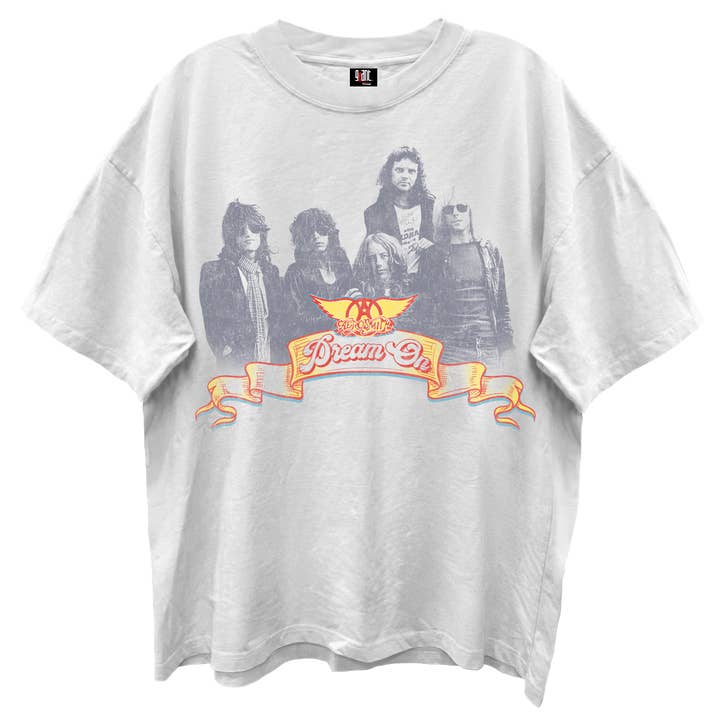 Aerosmith Dream On World Tour Enzyme Wash T-Shirt for wholesale by GMerch LLC