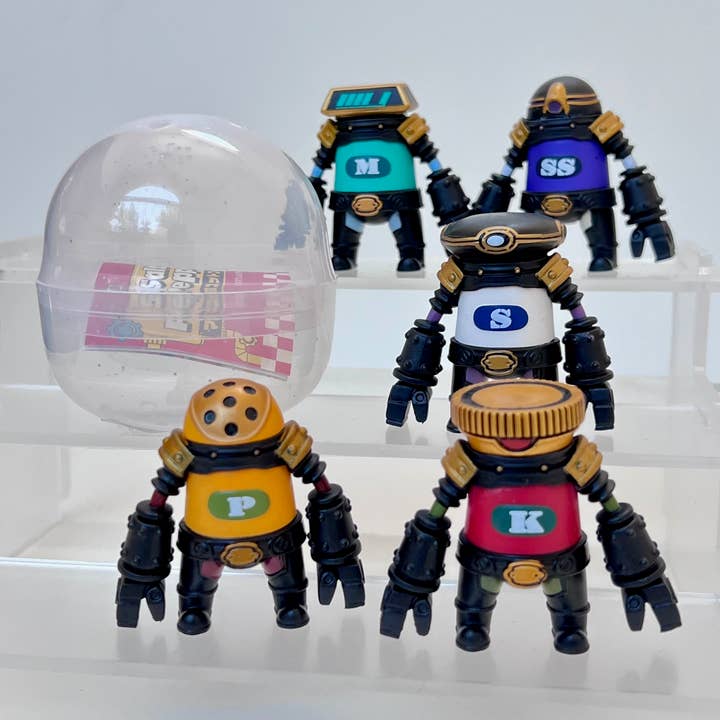 70441 Salt & Pepper Robots Capsule-5 for wholesale by BCmini