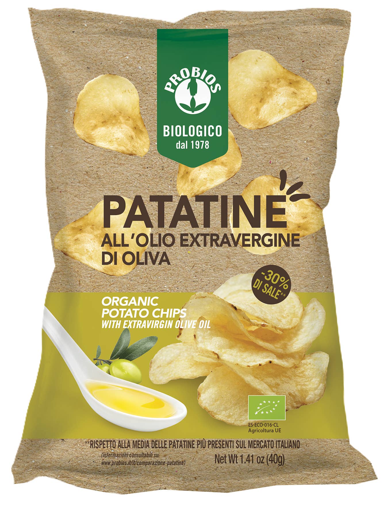Probios - Wholesale Chips - French fries with extra virgin olive oil0