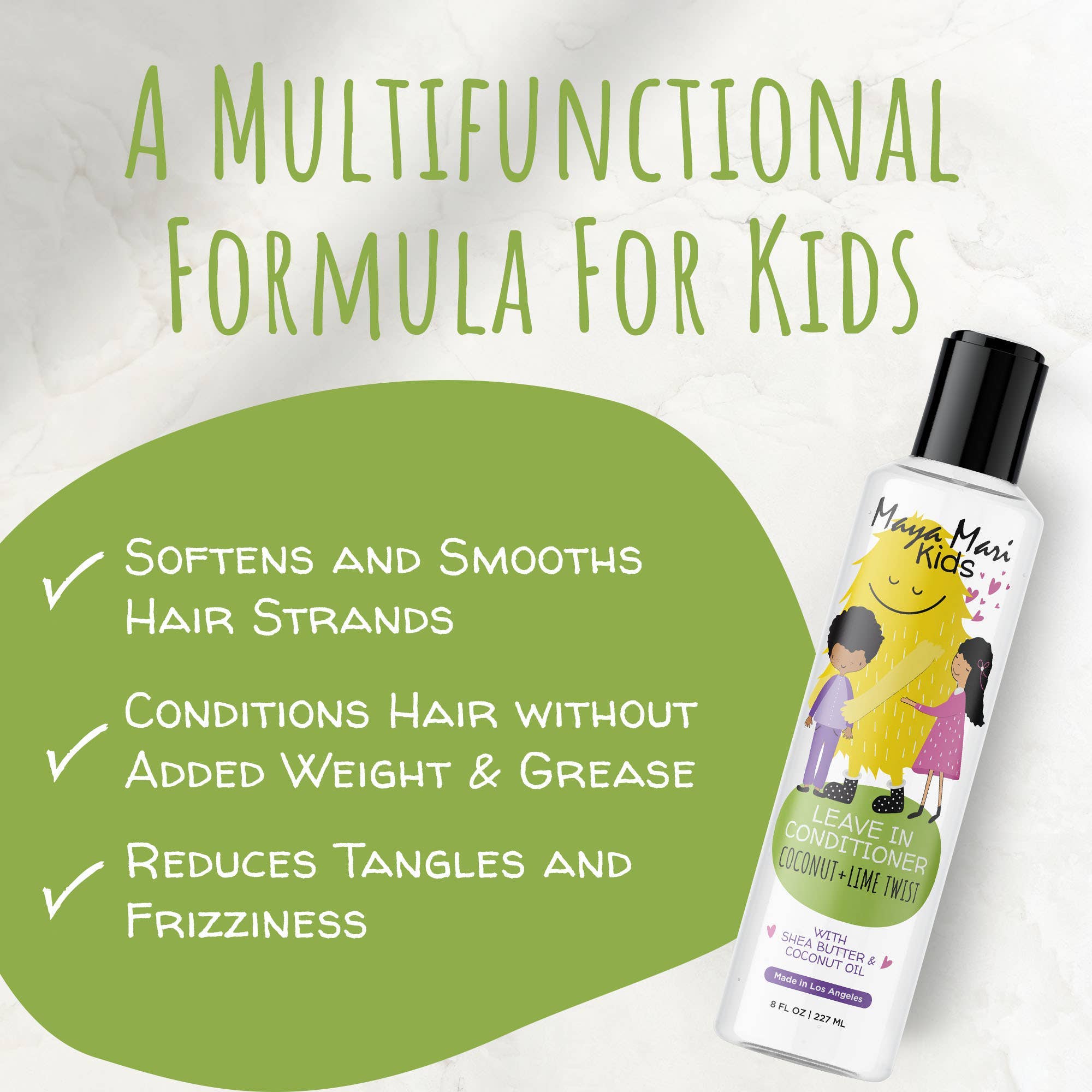 Maya Mari Kids Haircare - Wholesale Hair Leave-In Conditioner - Maya Mari Kids Leave in Conditioner Coconut + Lime Twist3