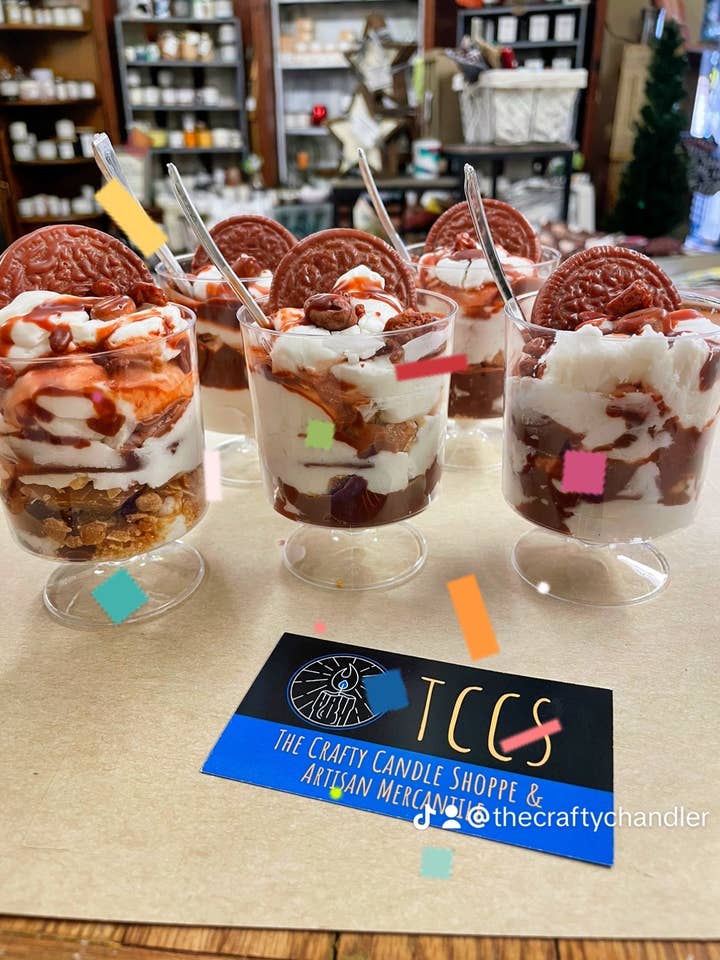 BOUGIE MELTS - Caue au Lait Truffle 4 oz for wholesale by The Crafty Candle Shoppe