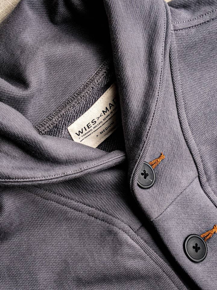 pebble Bodega Cardigan French Terry Shawl Collar Cardigan for wholesale on Faire4