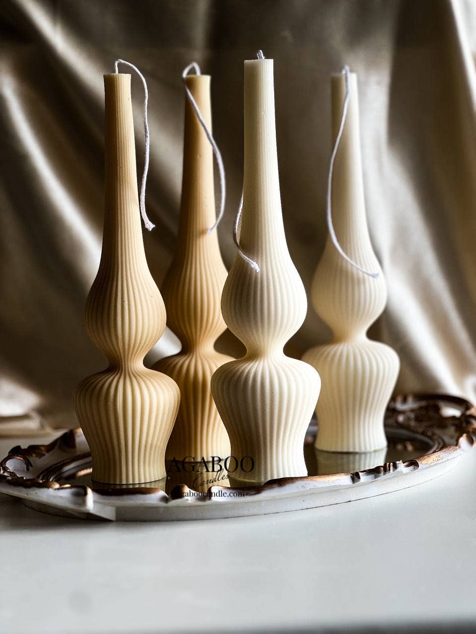 Agaboo Candle - Wholesale Novelty Candle - Lamp Unique Design 9.5x2.5in - Pillar5