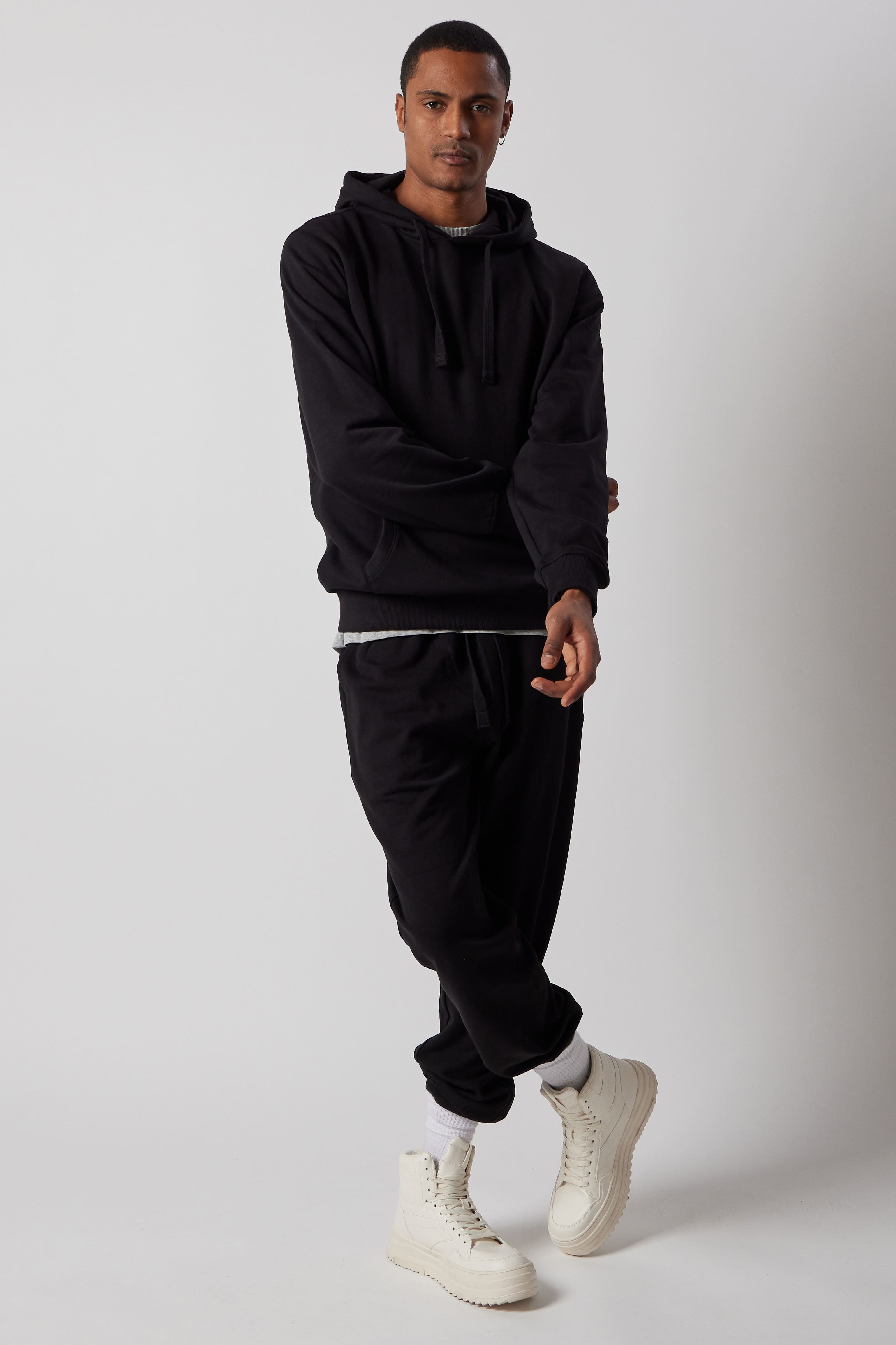 OWN OFF WITH NATURE - Wholesale Lounge Set - Men's - Hooded Sweatshirt Set + Fleece Joggers0