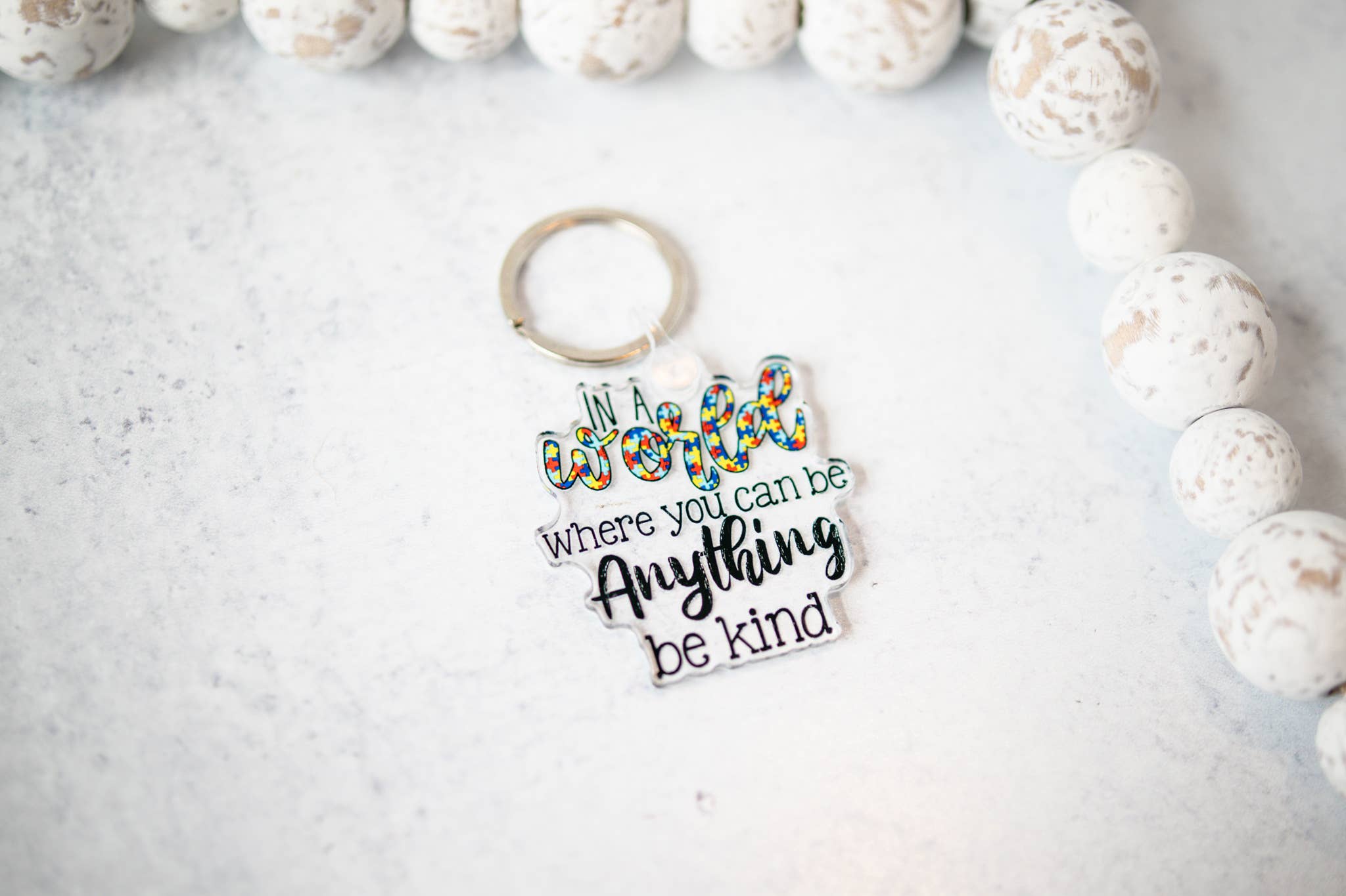 Savannah and James Co – Engroshandel Nøglering - Dame – Autismebevidsthed, nøglering1