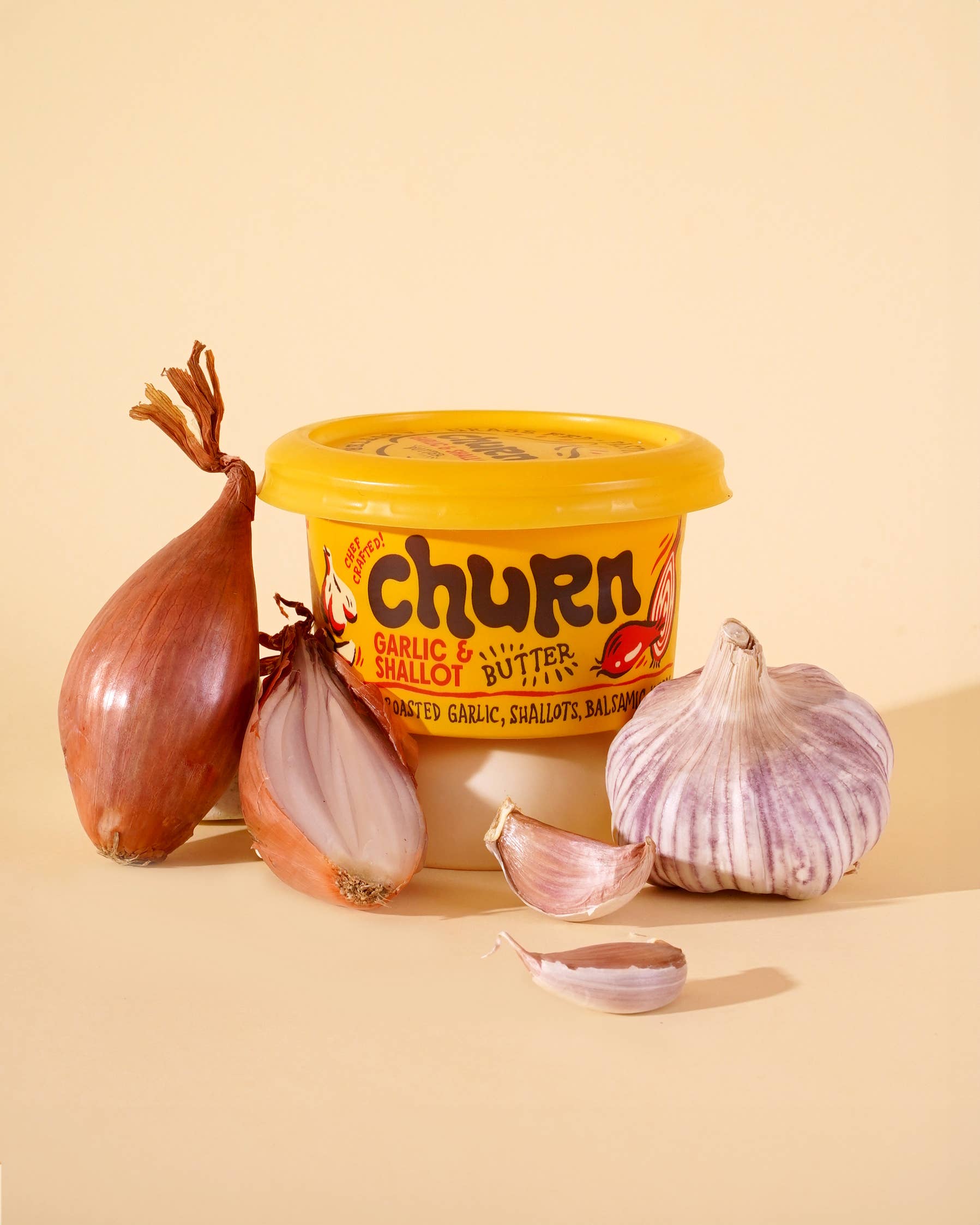 Churn Foods - Wholesale Butter - Garlic & Shallot Butter4
