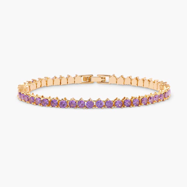 Isabella Ombre Birthstone Tennis Bracelet for wholesale by Brook & York