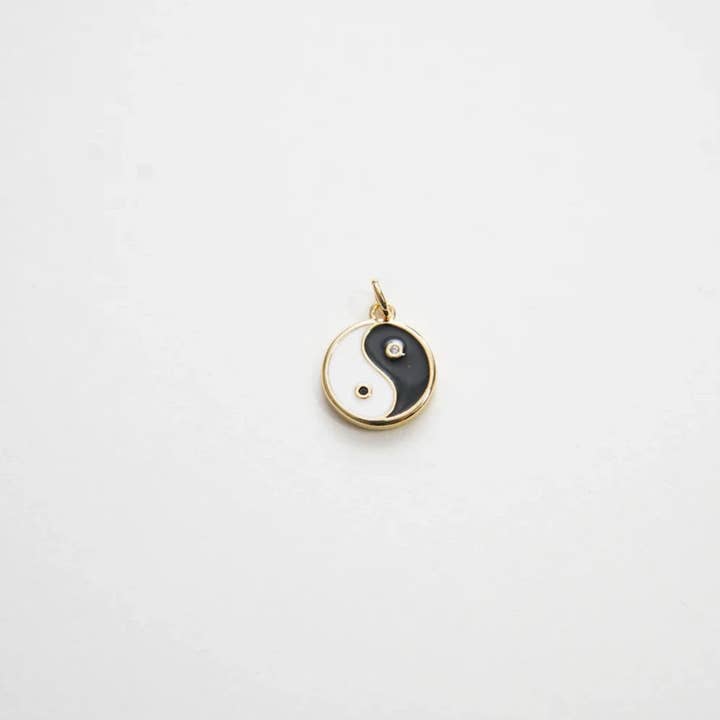 YIN YANG CHARM for wholesale by Goldie Charm Bar