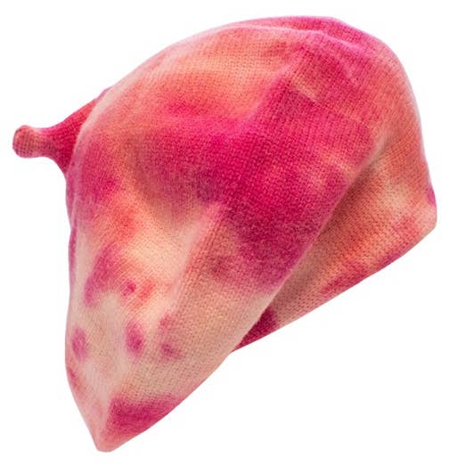 Suzie Q USA - Wholesale Beret - Women's - Tie-dyed Beret pumpkin hat4