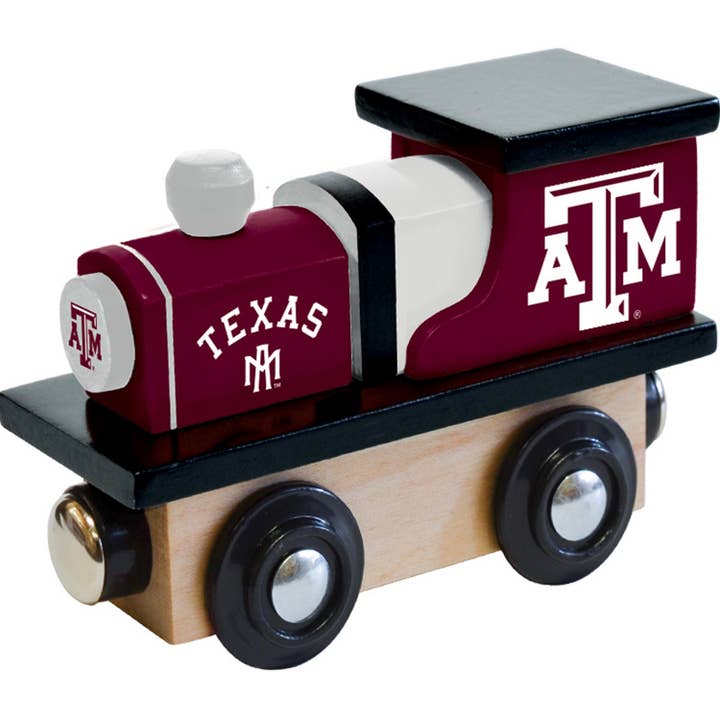 Texas A&M Aggies Toy Train Engine for wholesale by Masterpieces Puzzles