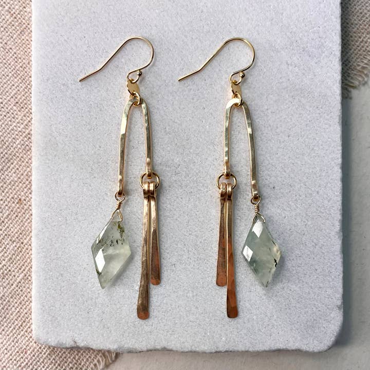 Elysium Jewelry - Wholesale Dangle earrings - Diamond and Tine Earring3