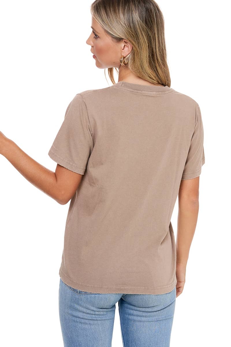 Foryeri - Wholesale T-Shirt - Women's - MINERAL WASHED S/S COTTON TEE7
