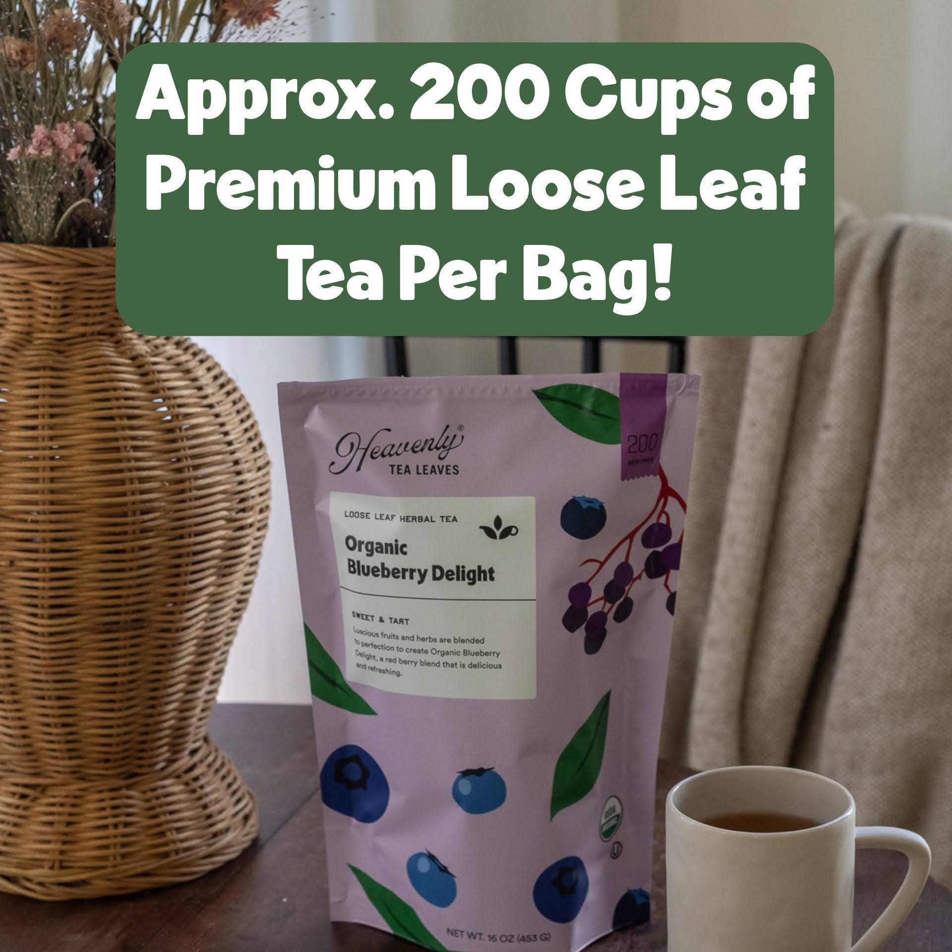 Heavenly Tea Leaves - Venta al por mayor Tés a granel - Té negro orgánico de hojas sueltas a granel de Assam, 1 libra4