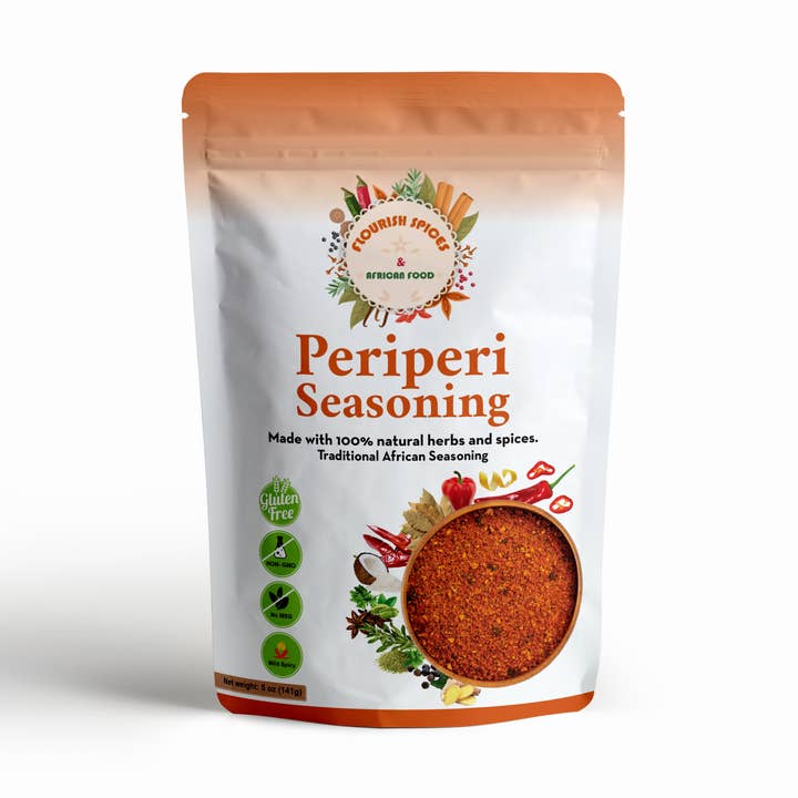 Periperi seasoning mix for wholesale by Flourish Spices