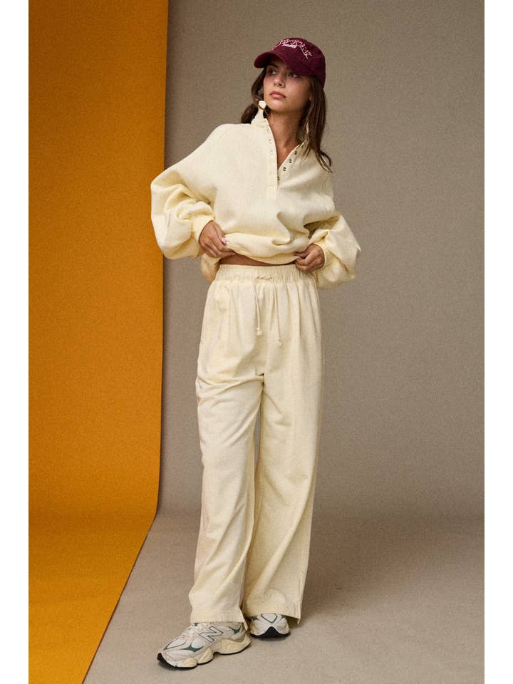 Papermoon - Vente Pantalon – femme - PPA17591 PPA17591 - Pantalon de survêtement large Cora4