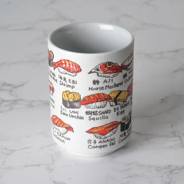 Urban Tokyo - Wholesale Coffee Mug - Japanese Sushi Yunomi Style Tea Cup Reactive Glaze 10 fl oz2