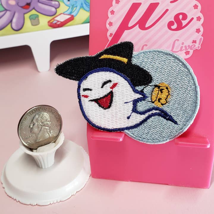 Trick or Treat Ghost Patch for wholesale by Manifested Dreams